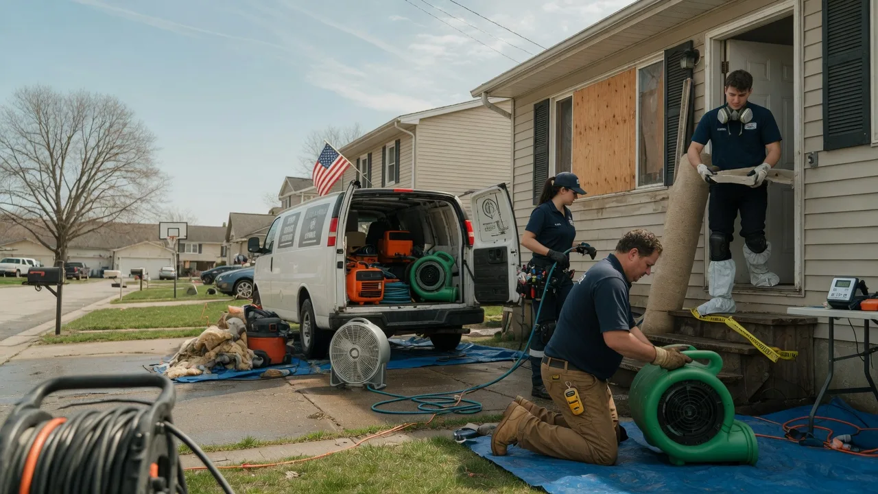 Water Damage Restoration in Etna, WY near me
